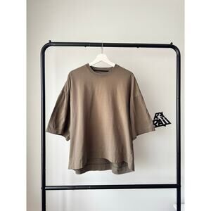 Julius X I.T Oversized Cropped Heavy Cotton T-Shirt
